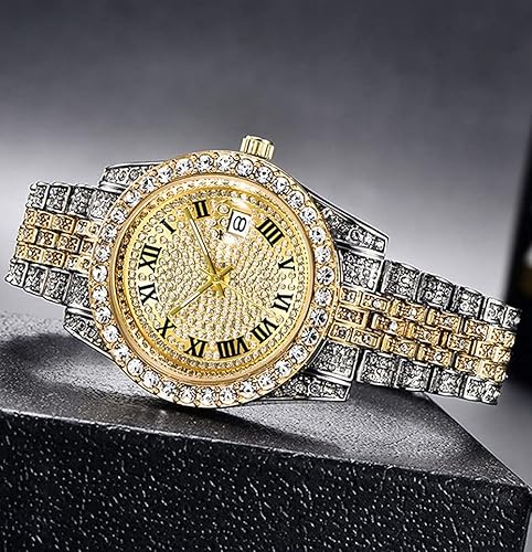 Luxury Gold Diamond Watch – Iced Out Luxury