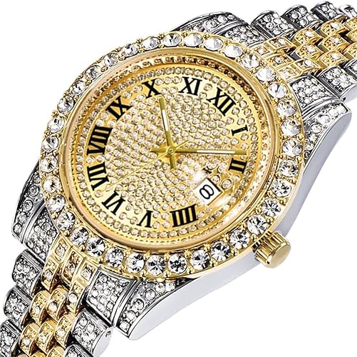 Luxury Gold Diamond Watch – Iced Out Luxury